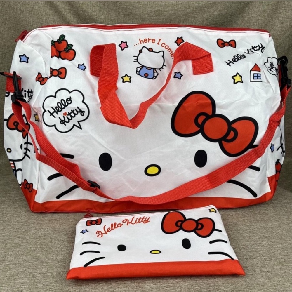 NEW Hello Kitty Large Weekender Bag